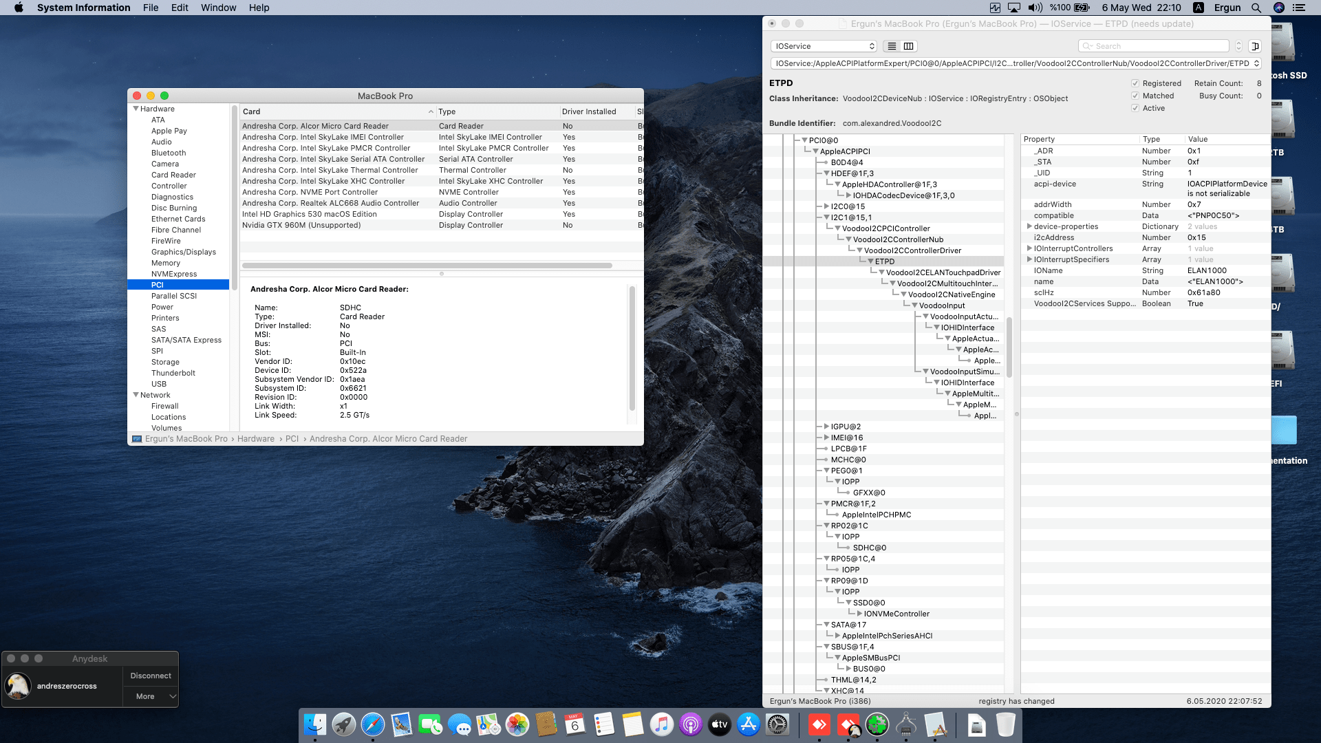 Asus ROG G501VW FY031T [SkyLake   Intel HD 530 + I2C] 9